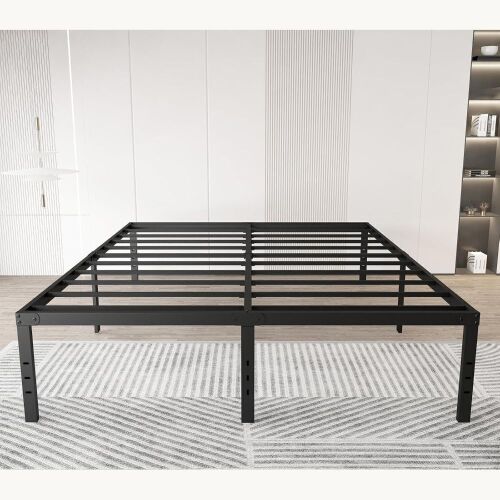 Queen Size Metal Bed Frame  - Lot 478