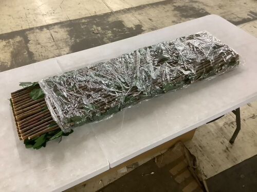 Faux Ivy Privacy Fence - Lot 556