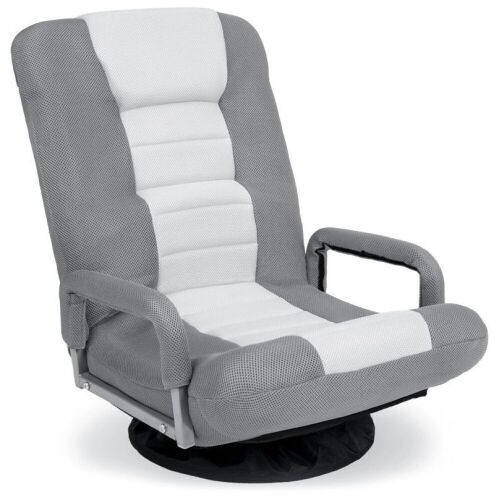 Gaming Floor Chair w/ 360-Degree Swivel, Armrest, Adjustable Backrest - Lot 197