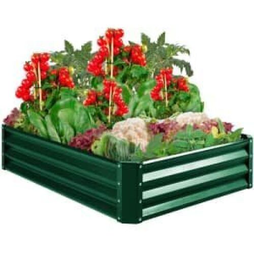 Lot of (7) Metal Raised Garden Beds 47" x 35.25" x 11" - Lot 192