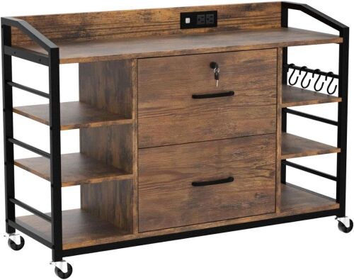 SEDETA 44 Inch 2 Drawer Filing Cabinet - Lot 194