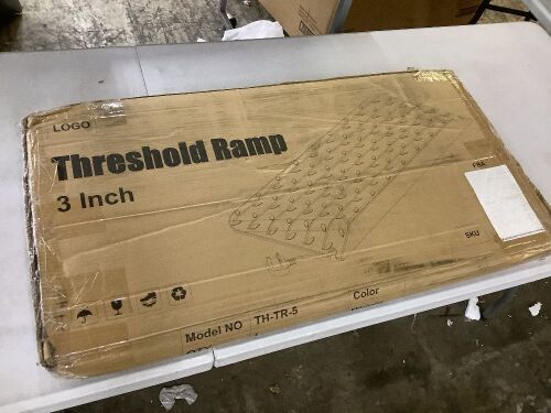 Logo 3" Threshold Ramp - Lot 298