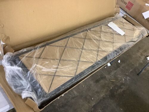 COOKCOK 5-Tier Foldable Storage Shelving Unit - Damaged on Bottom  - Lot 599