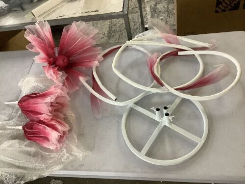Giant Artificial Flowers with Stand  - Lot 706