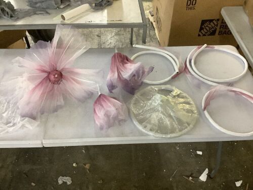 Giant Artificial Flowers with Stand  - Lot 790