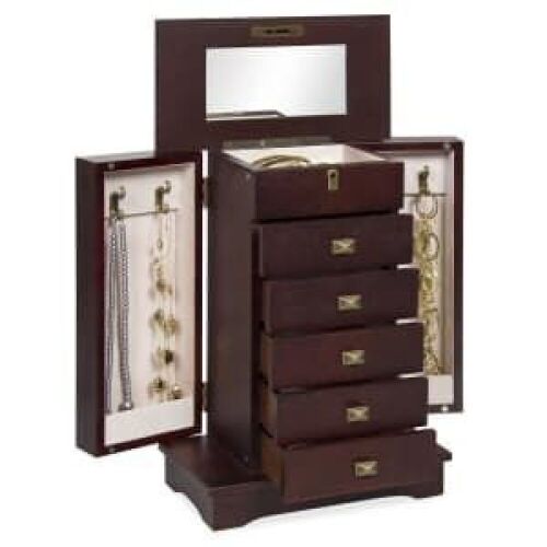 Wooden Jewelry Box  - Lot 692