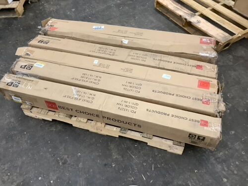 Lot of (6) Patio Umbrellas - Uninspected - Lot 582