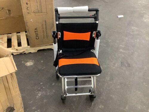 Portable Folding Ultra-Light Transport Wheelchair - Lot 66