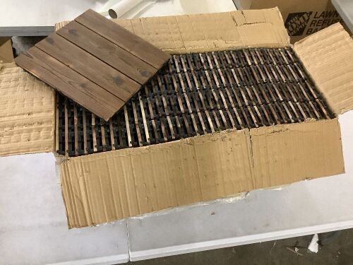 Interlocking Patio Deck Tiles  - Lot 65