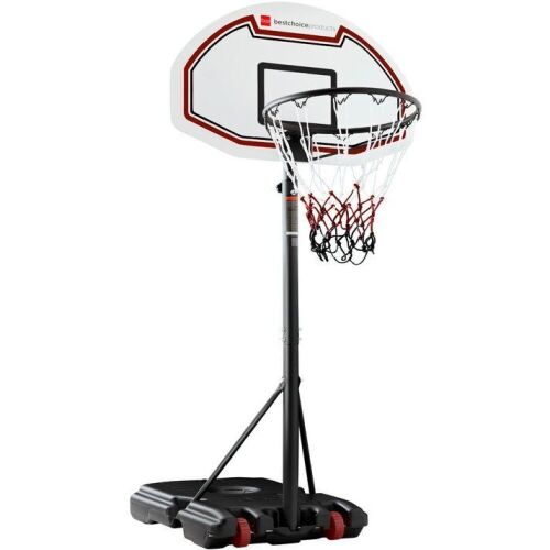Kids Height-Adjustable Basketball Hoop, Portable Backboard System w/ Wheels - Lot 562