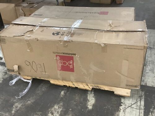 Lot of (2) 9' Pre-Lit Artificial Christmas Trees - Lot 44