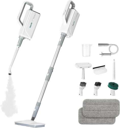 Steam Mop for Floor Cleaning with Detachable Handlheld Steamer - Lot 4535