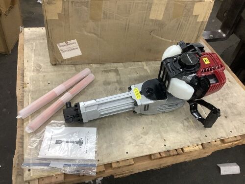 4-Stroke Gas Powered Digging Machine - Engine Has Compression - Lot 103