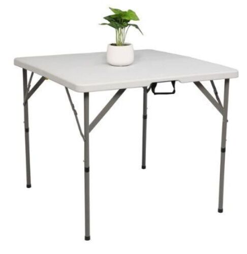 VINGLI 34 Inch Folding Plastic Card Table - Lot 164