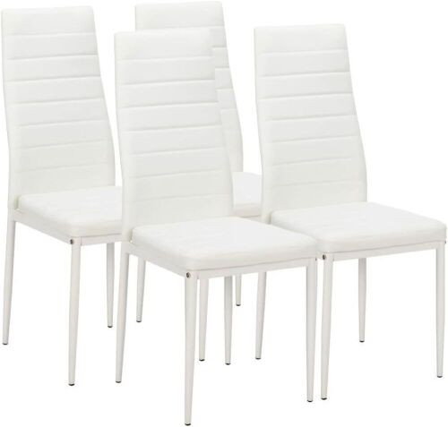 Set of 4 High Back Dining Chairs  - Lot 189