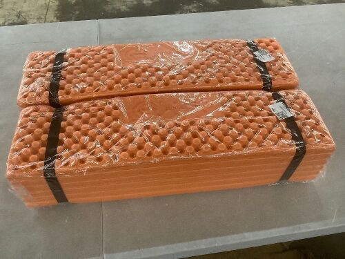 Lot of (2) Jungle Leopard Foldable Foam Camping Mat  - Lot 280