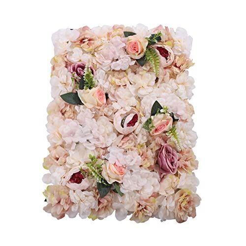 Lot of (2) Artificial Flower Wall Panels, 24" x 16", 6pc - Lot 298