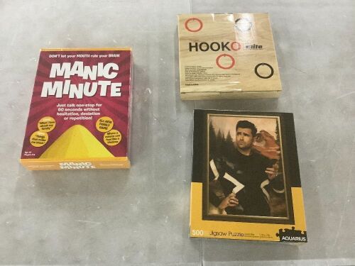 Lot of (2) Games & (1) Puzzle - Lot 343