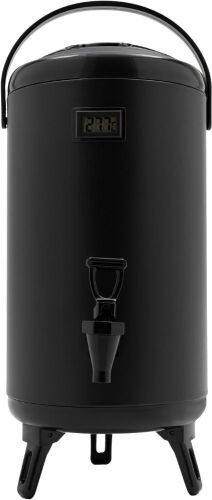 Insulated Beverage Dispenser with Thermometer  - Lot 393