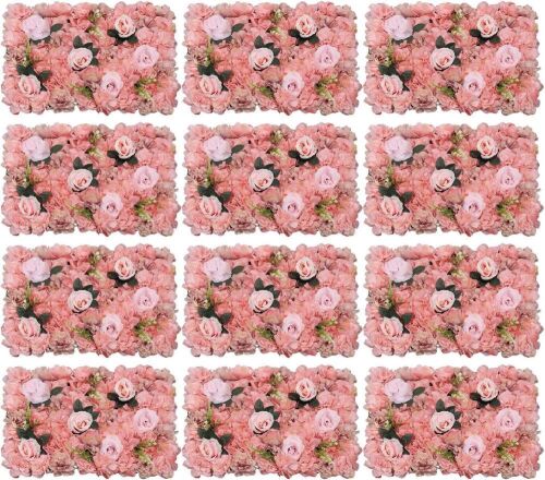 Artificial Flower Wall Panels, 12pc  - Lot 394