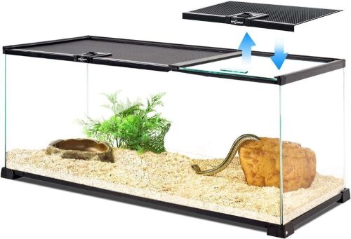 REPTI ZOO 20 Gallon Reptile Glass Terrarium - Lot 419