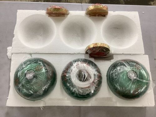 3 Globe Light Fixture  - Lot 429