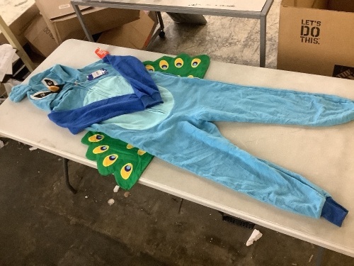 Funziez! Adult Peacock Onesie, Small - Lot 434