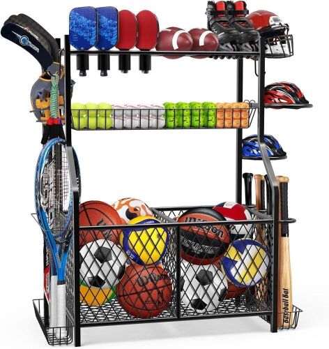 IPOW Sports Equipment Storage Organizer - Lot 482