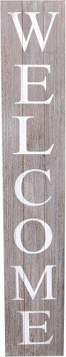5' Vertical Welcome Sign  - Lot 580