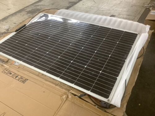 Flexible Solar Panel, 2 Pack  - Lot 734