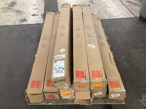 Lot of (9) Ivory Patio Umbrellas - Uninspected - Lot 767