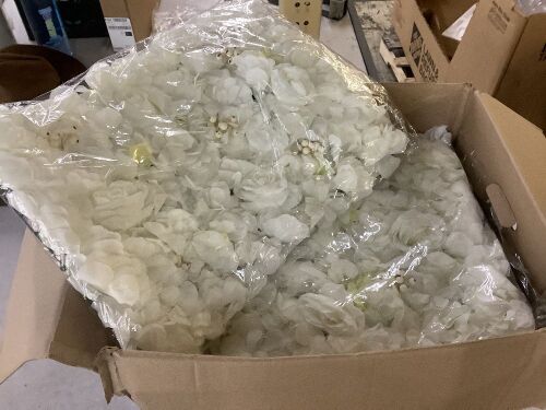 Artificial Flower Wall Panels, 12pc, 24" x 16"  - Lot 227
