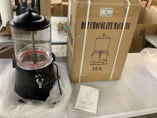 Hot Chocolate Machine - Missing Mixing Auger  - Lot 228