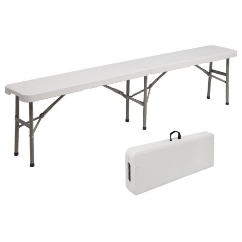 VINGLI 6FT Plastic Folding Bench Seat  - Lot 215