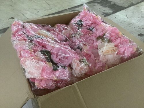 Artificial Flower Panels, 12pc - Lot 364