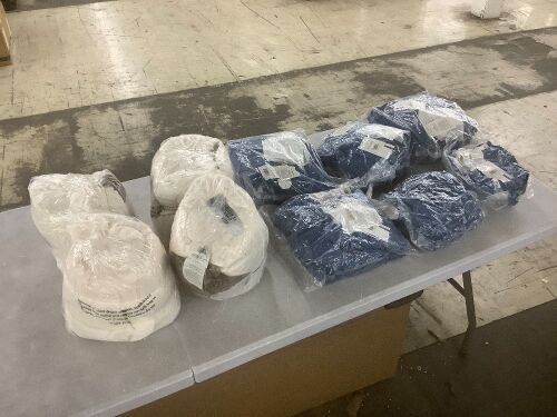 Lot of (10) Robes, Blue XL, White XXL - Lot 660