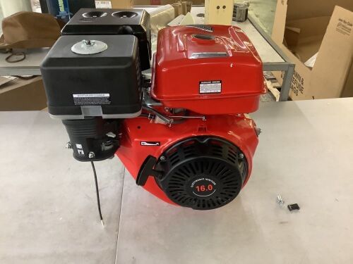 Gas Engine - Damaged Base, Dented Gas Tank, No Gas Cap, Broken Oil Plug Tab - Lot 56