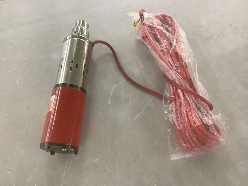 Submersible Deep Well Pump  - Lot 606