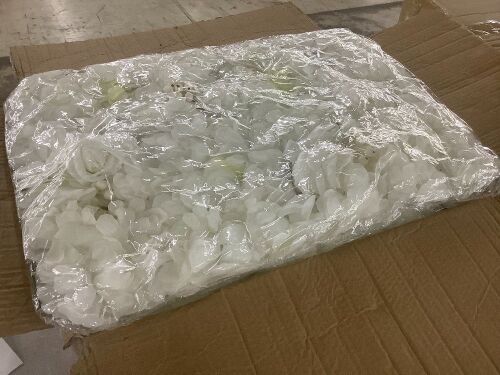 Artificial Flower Panels, 15.75 x 23.62", 12pcs  - Lot 618