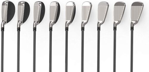 Cleveland Golf Launcher Turbo HB Iron Set 4-P GR R RH, Silver/Black - Lot 24
