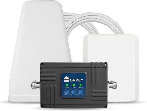 Cell Phone Signal Booster Repeater for Home and Office, Supports GSM 3G and 4G LTE Voice and Data Signal for Verizon, AT&T, T-Mobile, Sprint  - Lot 51