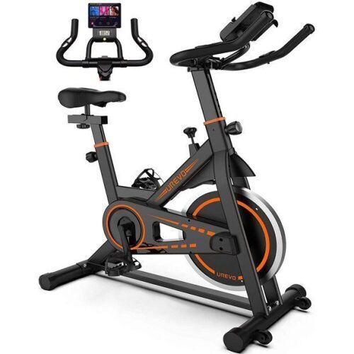 UREVO Indoor Stationary Exercise Cycling Training Bike  - Lot 53