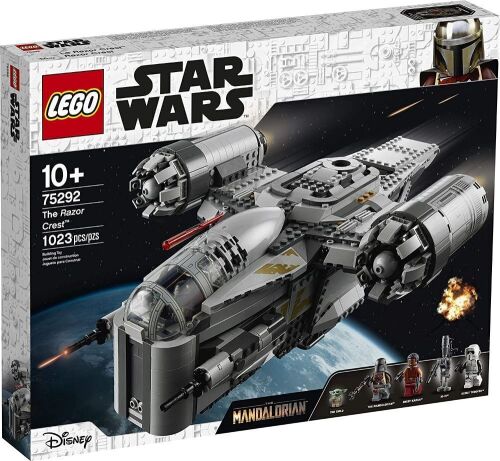 LEGO Star Wars: The Mandalorian The Razor Crest 75292 Exclusive Building Kit, 1,023 Pieces - Lot 61