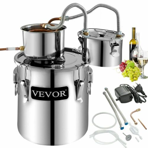 VEVOR 3 Pots 5 Gallon Diy Distiller Boiler Kit - Lot 101