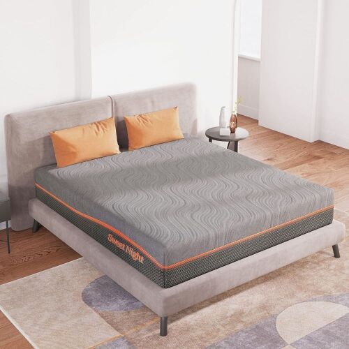 Sweetnight 8" Gel Infused Memory Foam Mattress, Queen - Lot 151