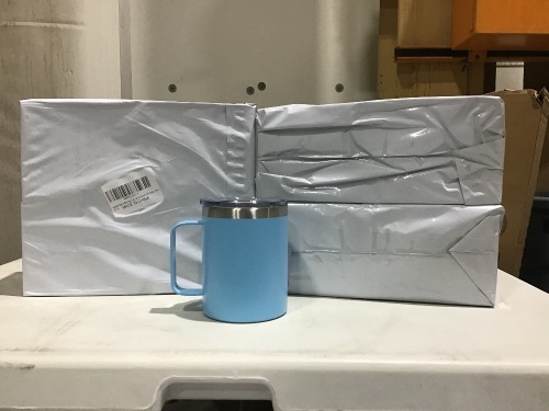 Lot of (3) 4 Pack Stainless Steel Coffee Mugs - Lot 179