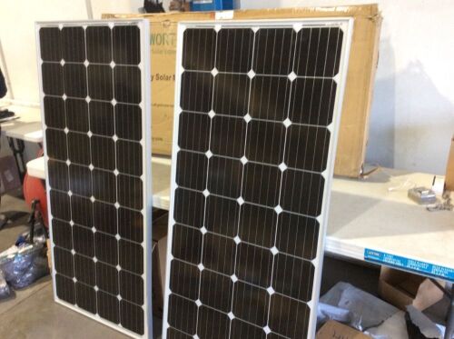 Lot of (2) ECO-WORTHY 195W Solar Modules - Lot 183