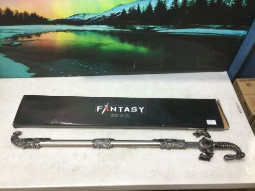 Saint George Dragon Saber Fantasy Knight Sword  - Lot 280