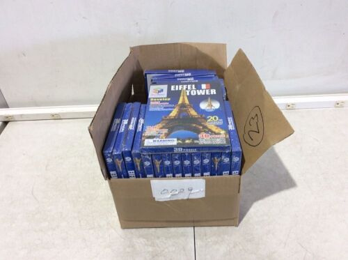 Lot of (23) Eiffel Tower 3D Jigsaw Puzzles  - Lot 309