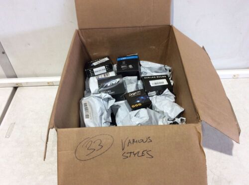 Lot of (33) LED Headlight Bulbs, Multiple Styles  - Lot 329